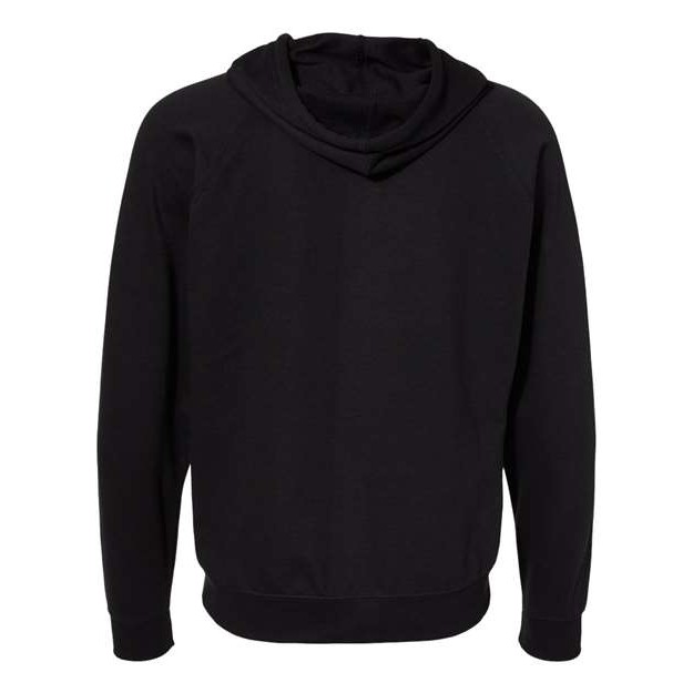 Unisex Icon Lightweight Loopback Terry Full-Zip Hooded Sweatshirt - Thumbnail Image