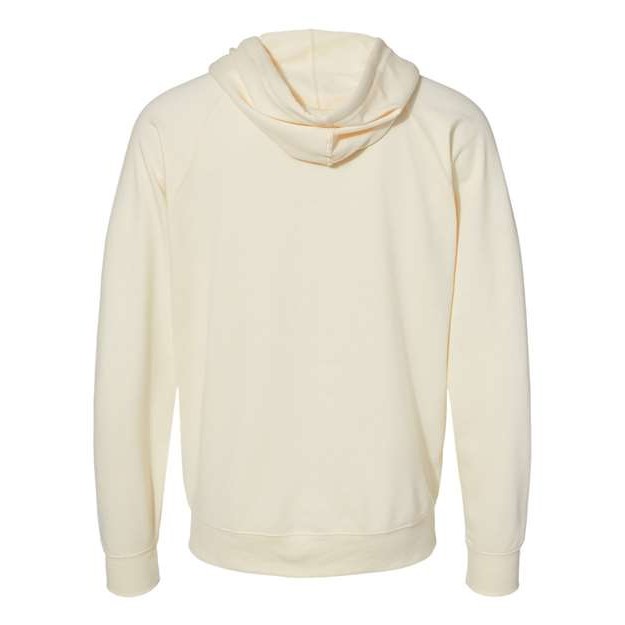 Unisex Icon Lightweight Loopback Terry Full-Zip Hooded Sweatshirt - Thumbnail Image