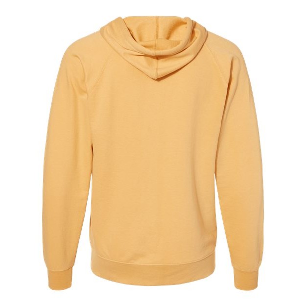 Unisex Icon Lightweight Loopback Terry Full-Zip Hooded Sweatshirt - Thumbnail Image