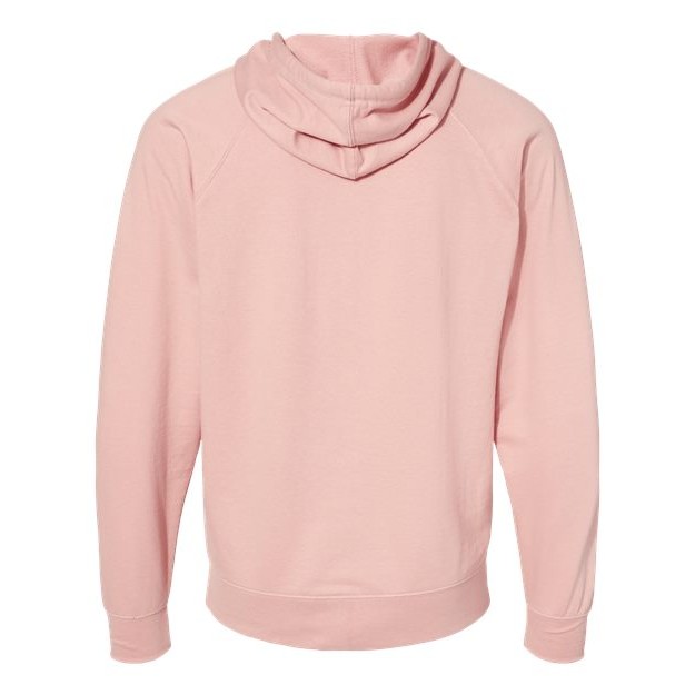 Unisex Icon Lightweight Loopback Terry Full-Zip Hooded Sweatshirt - Thumbnail Image