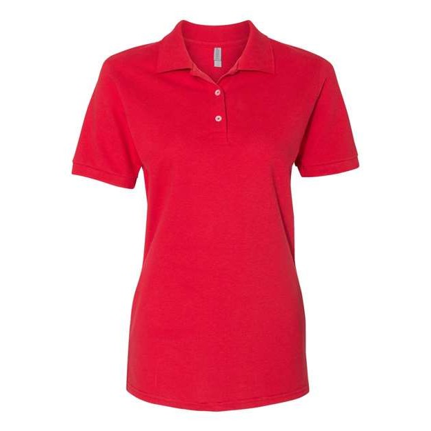 Women's 100% Ring-Spun Cotton Piqué Polo - Thumbnail Image