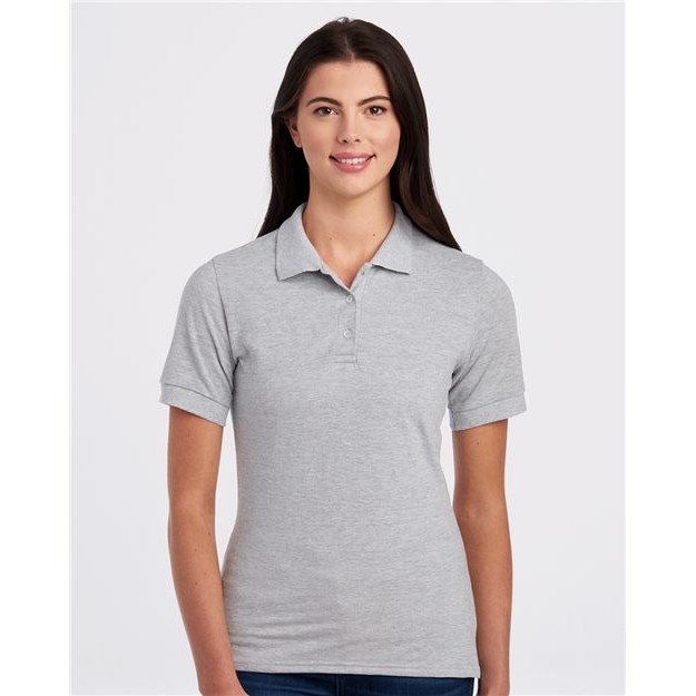Women's 100% Ring-Spun Cotton Piqué Polo - Thumbnail Image