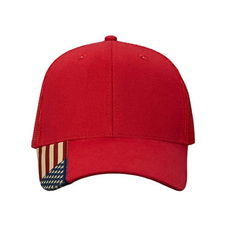 USA Flag Mesh Cap