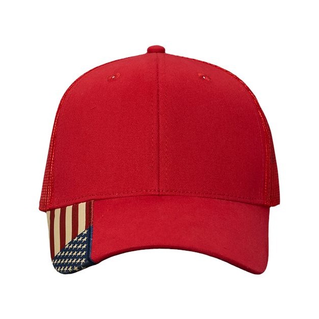 USA Flag Mesh Cap - Thumbnail Image