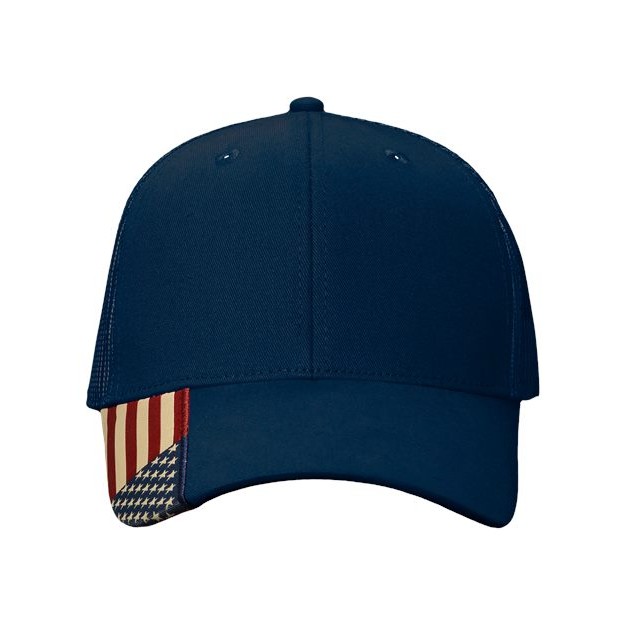USA Flag Mesh Cap - Thumbnail Image