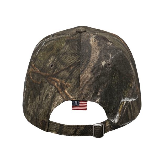 Camo Woven USA Flag Cap - Thumbnail Image