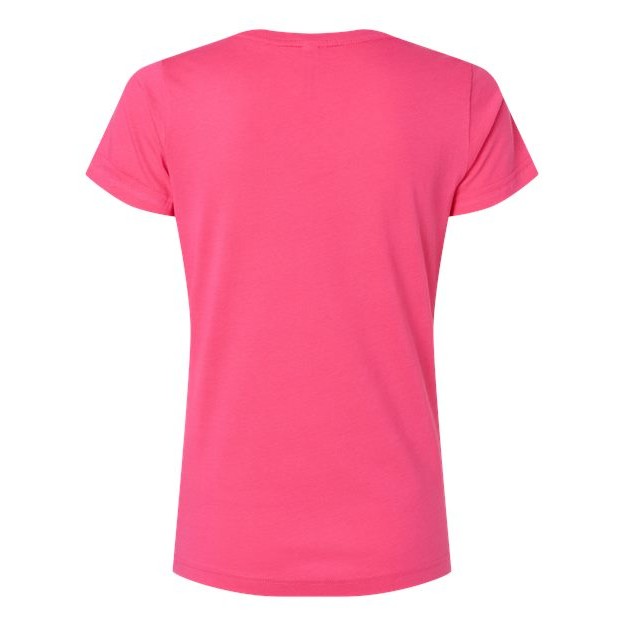 Women's Fine Jersey V-Neck Tee - Thumbnail Image