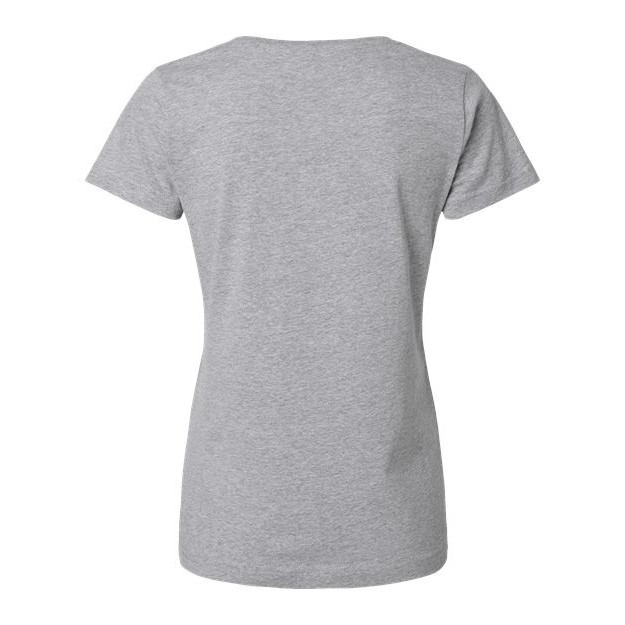 Women's Fine Jersey V-Neck Tee - Thumbnail Image