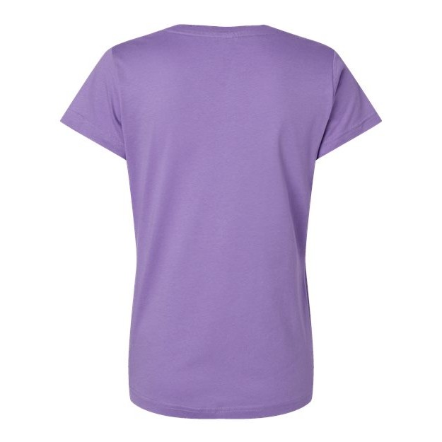 Women's Fine Jersey V-Neck Tee - Thumbnail Image