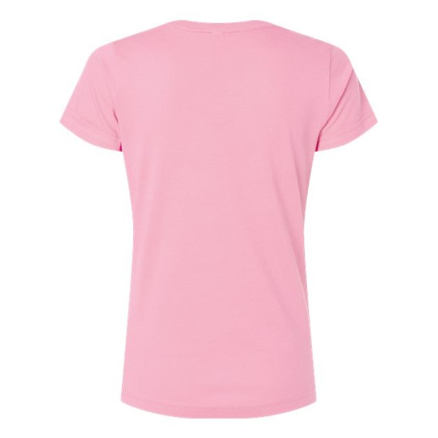 Women's Fine Jersey V-Neck Tee - Thumbnail Image