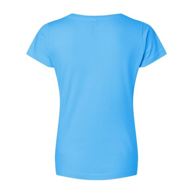Women's Fine Jersey V-Neck Tee - Thumbnail Image