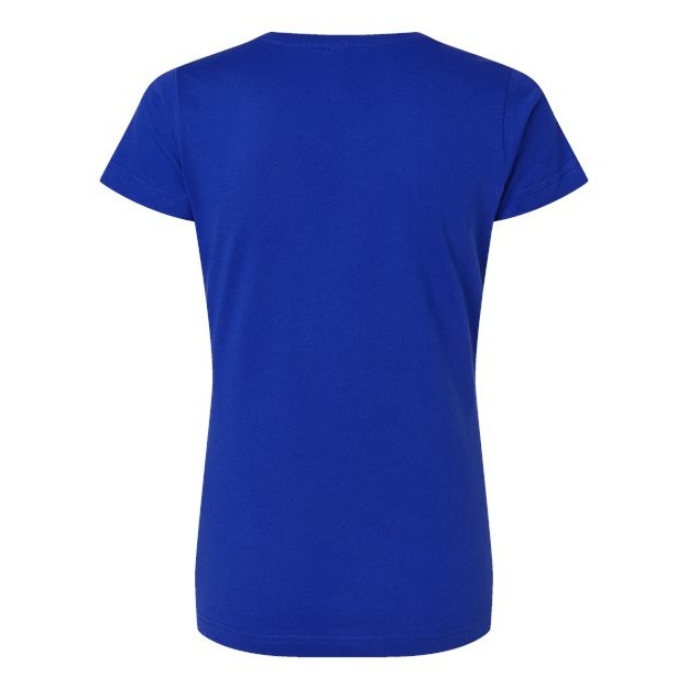 Women's Fine Jersey V-Neck Tee - Thumbnail Image