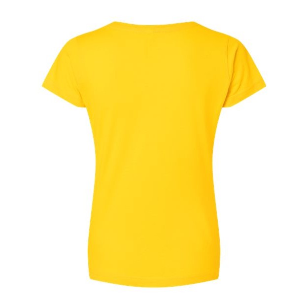 Women's Fine Jersey V-Neck Tee - Thumbnail Image