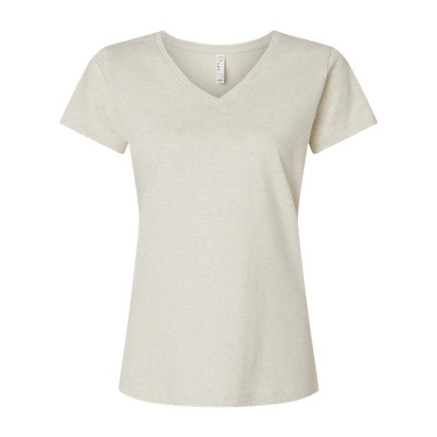 Women's Fine Jersey V-Neck Tee - Thumbnail Image