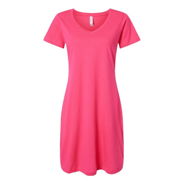Women's Fine Jersey V-Neck Coverup - Thumbnail Image