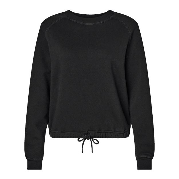 Women's Relaxed 3-End Boxy Fleece Crewneck Sweatshirt - Main Image