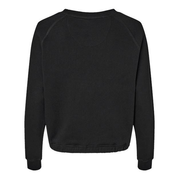 Women's Relaxed 3-End Boxy Fleece Crewneck Sweatshirt - Thumbnail Image