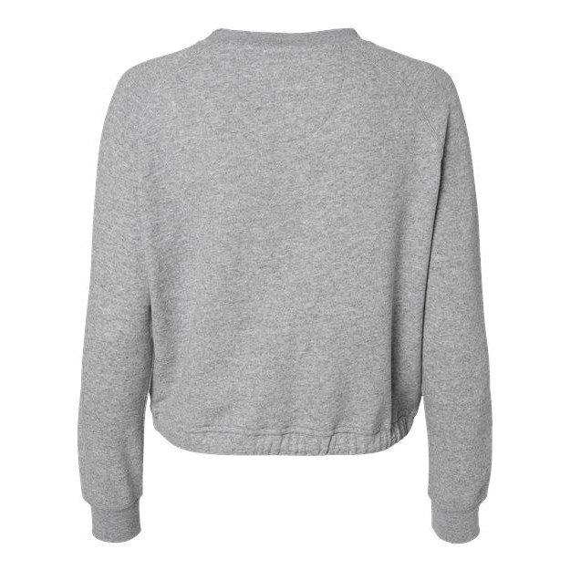 Women's Relaxed 3-End Boxy Fleece Crewneck Sweatshirt - Thumbnail Image