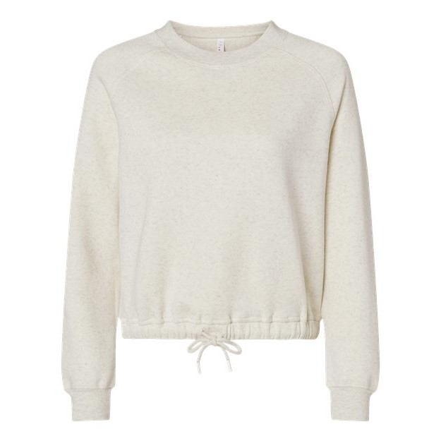 Women's Relaxed 3-End Boxy Fleece Crewneck Sweatshirt - Thumbnail Image