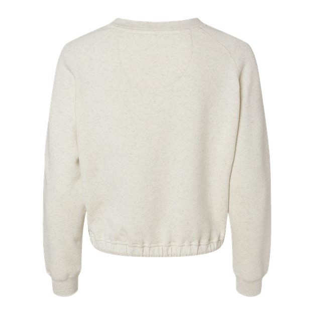 Women's Relaxed 3-End Boxy Fleece Crewneck Sweatshirt - Thumbnail Image