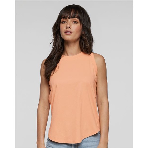 Women's Relaxed Fine Jersey Tank - Main Image