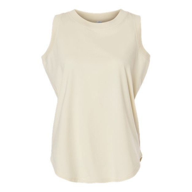 Women's Relaxed Fine Jersey Tank - Thumbnail Image