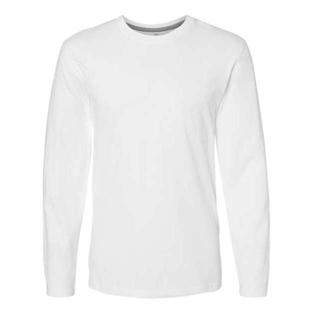 Men's Fine Jersey Long Sleeve Tee - Thumbnail Image