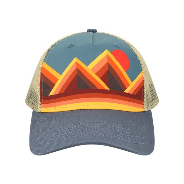 Printed Five-Panel Trucker Cap - Thumbnail Image