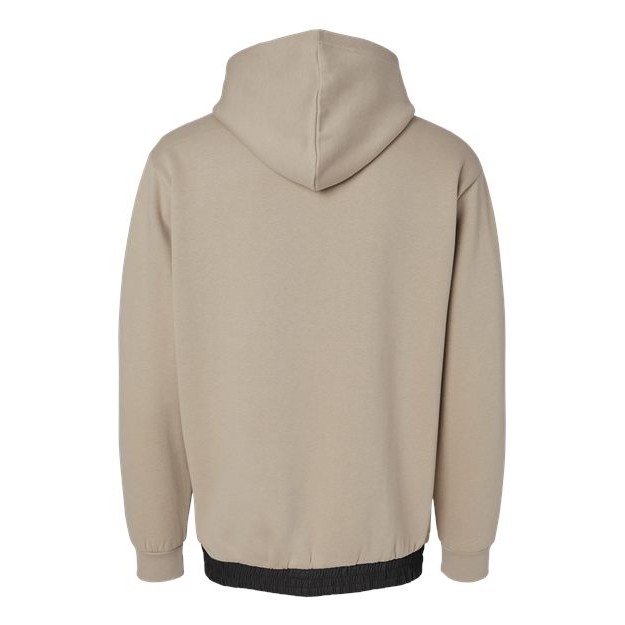 Unisex Mixed Media Hooded Sweatshirt - Thumbnail Image