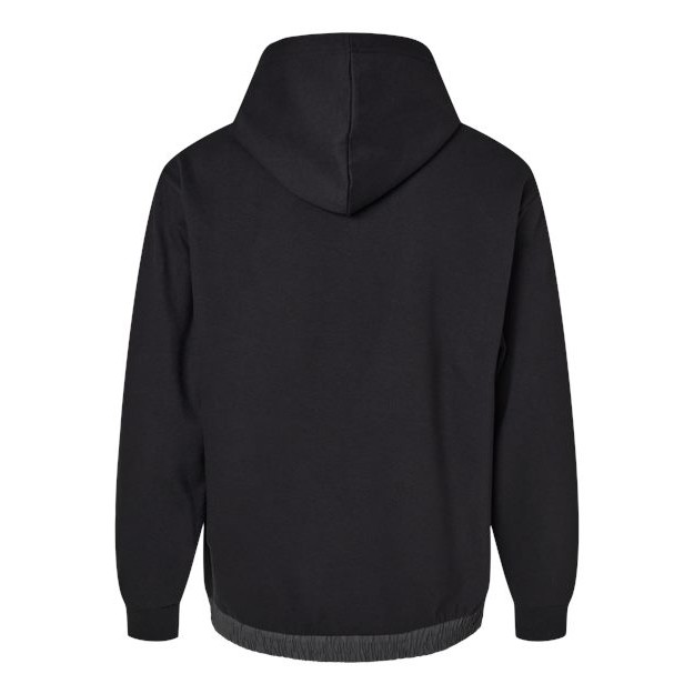 Unisex Mixed Media Hooded Sweatshirt - Thumbnail Image