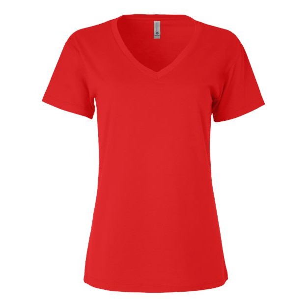 Women’s Cotton V-Neck T-Shirt - Thumbnail Image