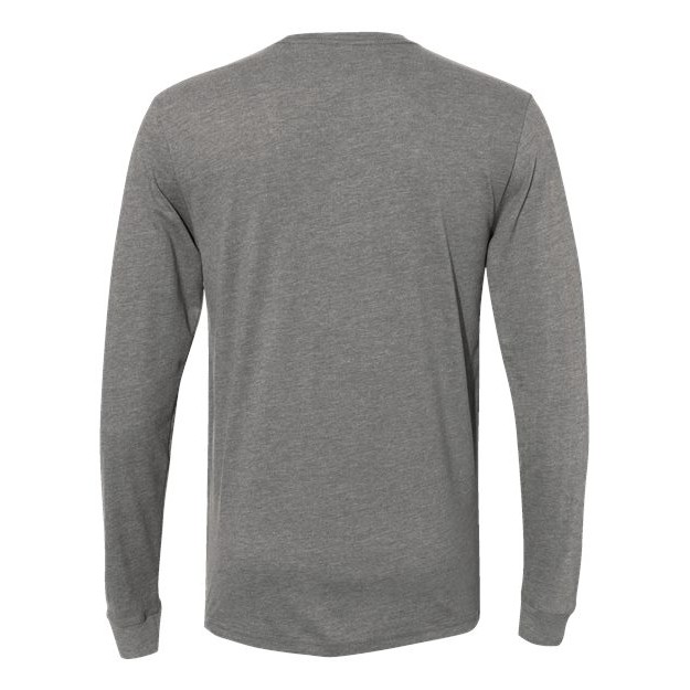 Unisex Sueded Long Sleeve T-Shirt - Thumbnail Image