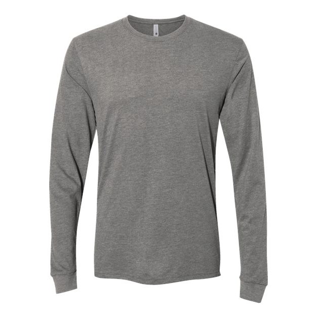 Unisex Sueded Long Sleeve T-Shirt - Thumbnail Image