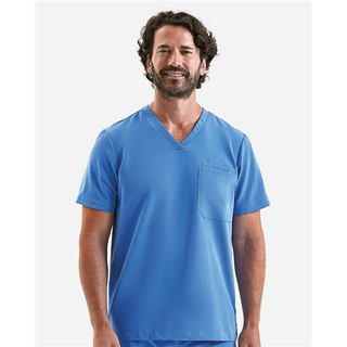 Men's Limitless V-Neck Stretch Scrub Top