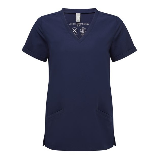 Women's Invincible V-Neck Stretch Scrub Top