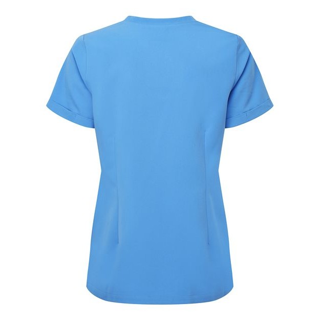 Women's Invincible V-Neck Stretch Scrub Top - Thumbnail Image