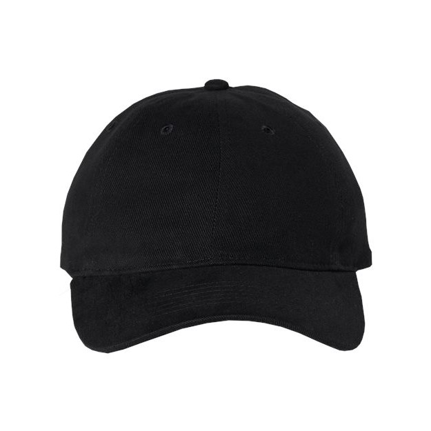 Heavy Brushed Twill Unstructured Cap - Main Image