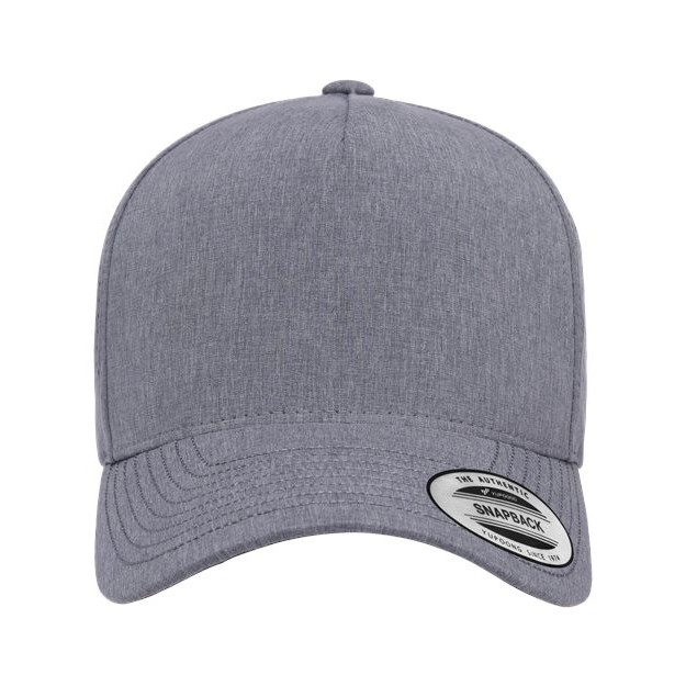 Five-Panel Snapback with Perforated Cap - Thumbnail Image