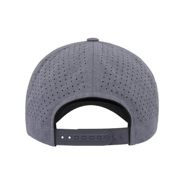 Five-Panel Snapback with Perforated Cap - Thumbnail Image