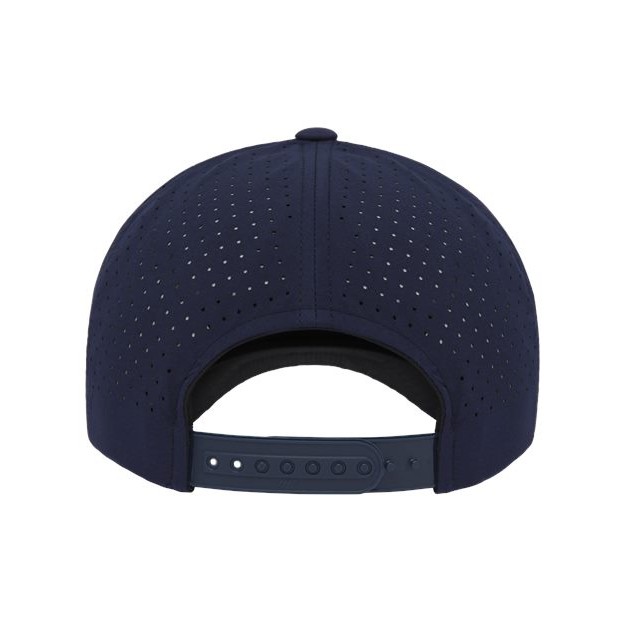 Five-Panel Snapback with Perforated Cap - Thumbnail Image