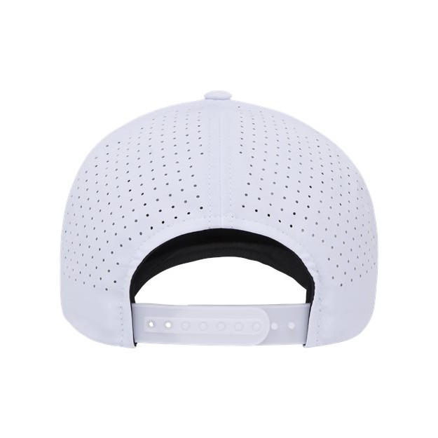Five-Panel Snapback with Perforated Cap - Thumbnail Image
