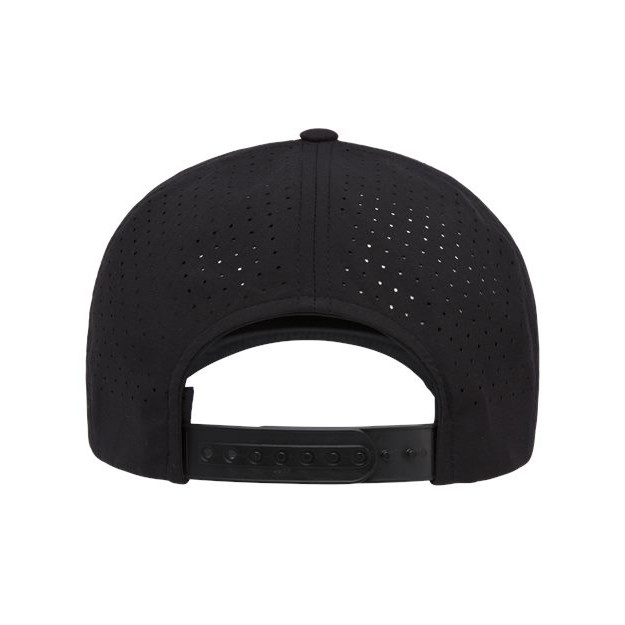 Five-Panel Snapback with Perforated Cap - Thumbnail Image