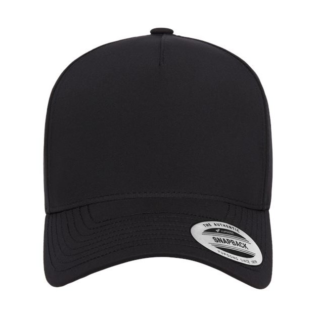 Five-Panel Snapback with Perforated Cap - Thumbnail Image