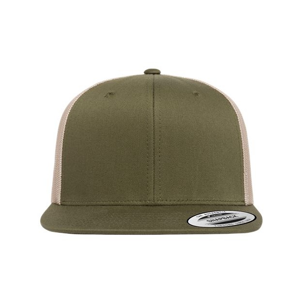 Retro High Profile Trucker Cap - Main Image