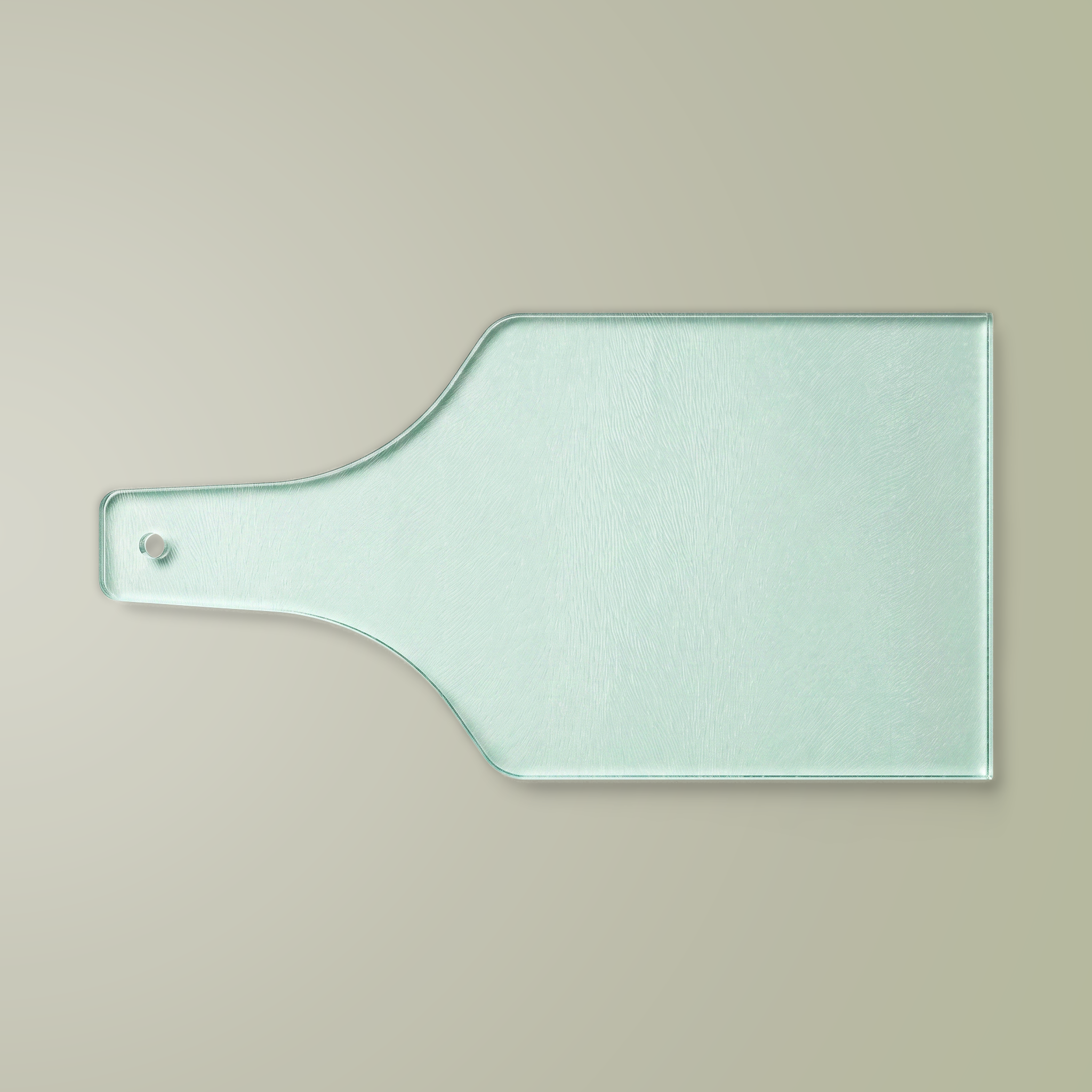 Wine Bottle Shaped Cutting Board - Main Image