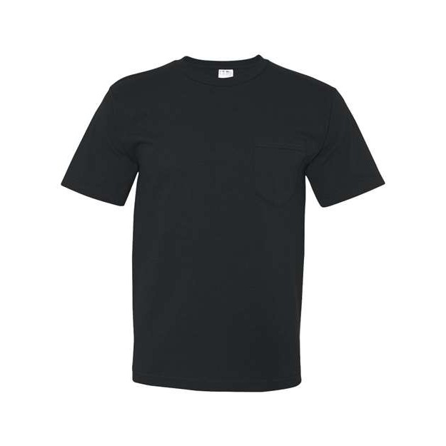 Unisex USA-Made Midweight Pocket T-Shirt - Main Image