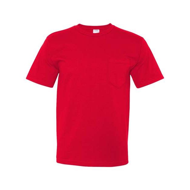 Unisex USA-Made Midweight Pocket T-Shirt - Thumbnail Image