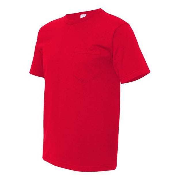 Unisex USA-Made Midweight Pocket T-Shirt - Thumbnail Image