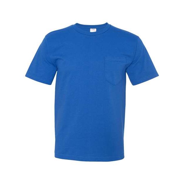 Unisex USA-Made Midweight Pocket T-Shirt - Thumbnail Image
