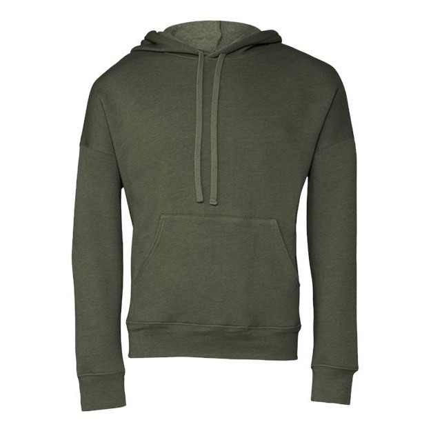 Unisex Sponge Fleece Drop Shoulder Hoodie Sweatshirt - Thumbnail Image